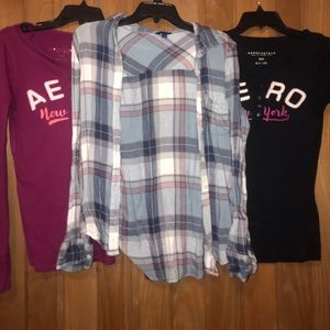 Aeropostale shirt lot.